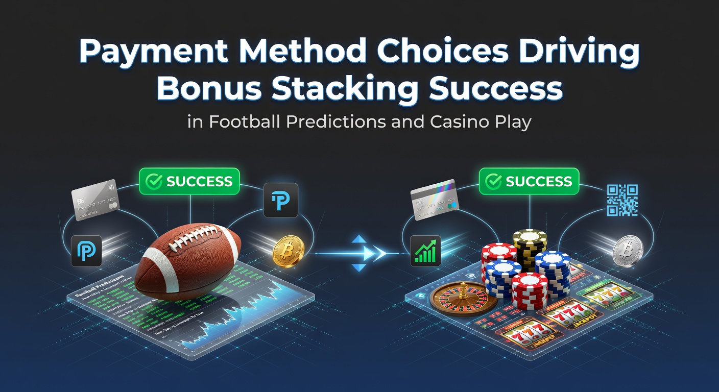 Overzicht van betaalmethoden die bonusstapeling ondersteunen in voetbal en casino