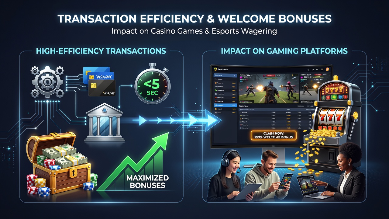 Efficiënte betalingen en esports weddenschappen met bonussen