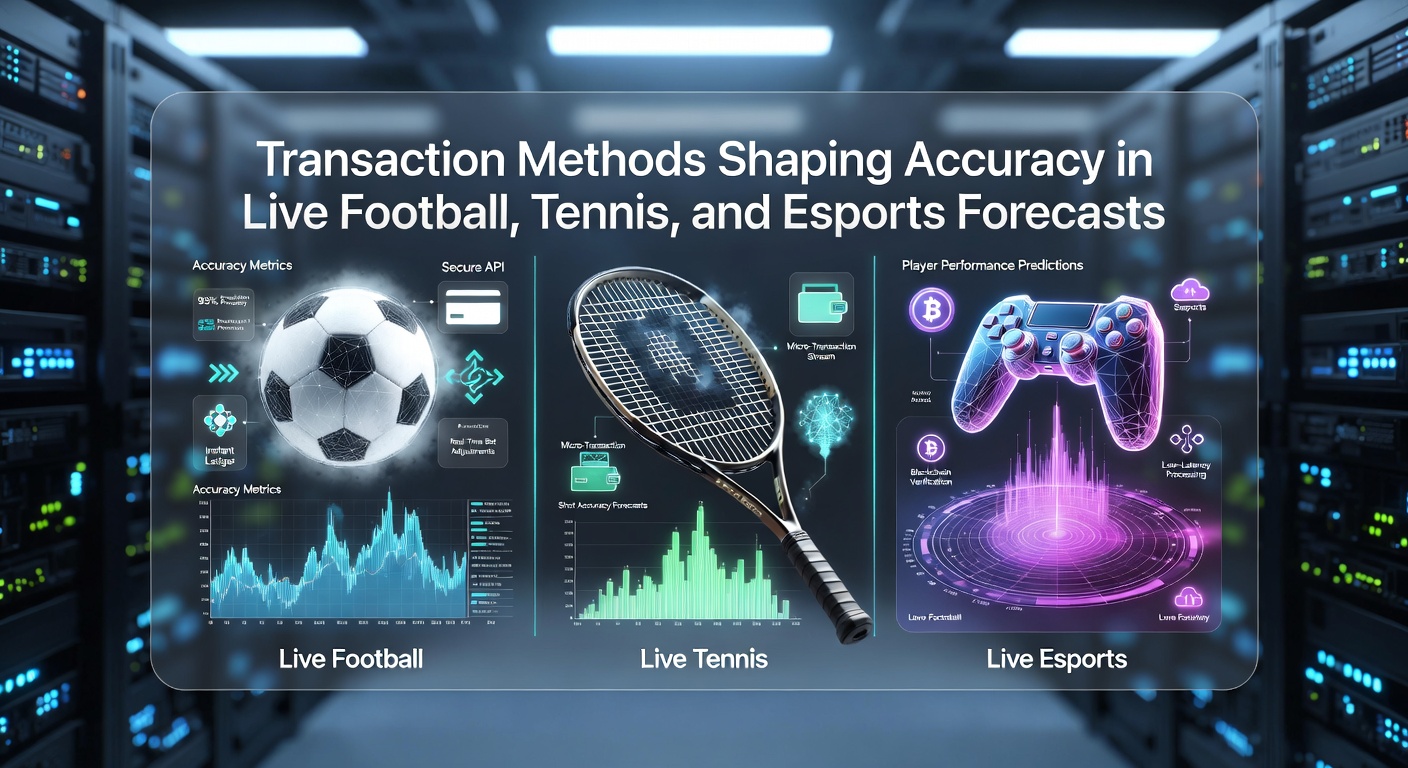 Transactiemethoden en live voorspellingen in sportweddenschappen